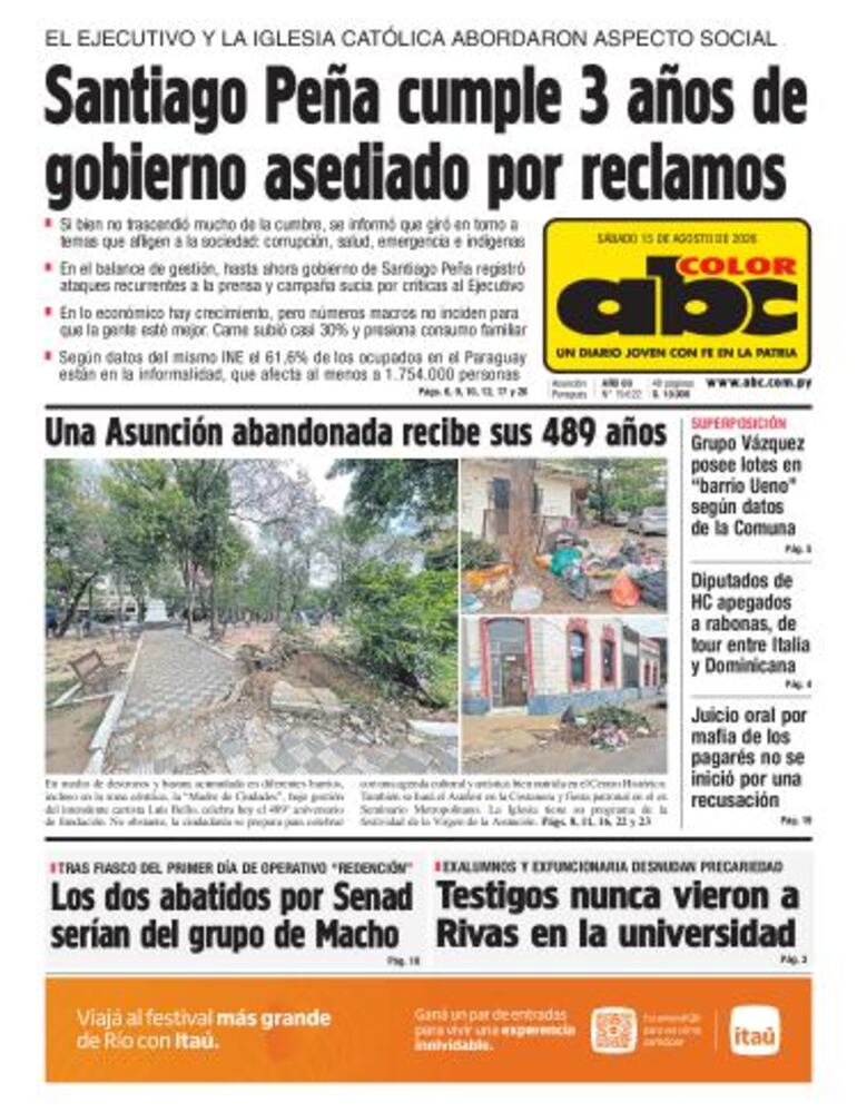 Tapa de ABC Color