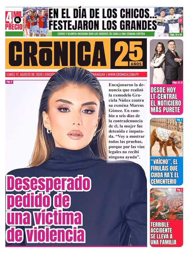 Tapa de Crónica