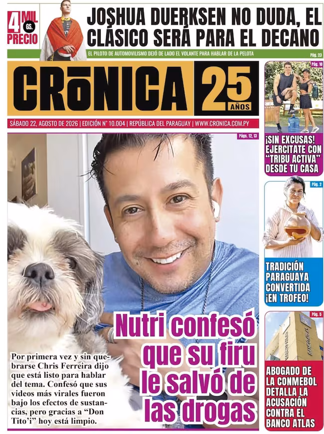 Tapa de Crónica