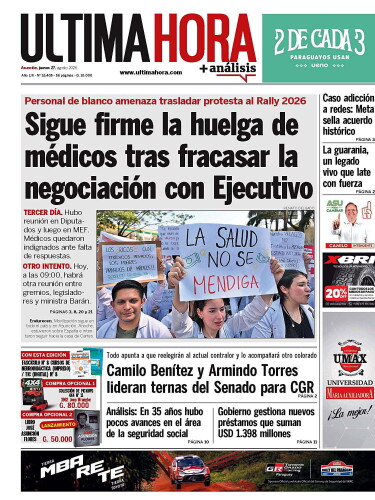 Tapa de Última Hora